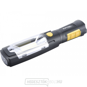 Csuklós zseblámpa 280lm COB LED, 3W COB LED, 6x30lm LED Csuklós zseblámpa 280lm COB LED, 3W COB LED, 6x30lm LED gallery main image