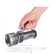 Zseblámpa 300lm, zoom, teljesen fém, 5W LED Előnézet 