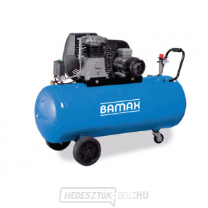 Dugattyús kompresszor BAMAX BX49G/100CT4 INGYENES szervizkészlet (1L olaj és légszűrő)