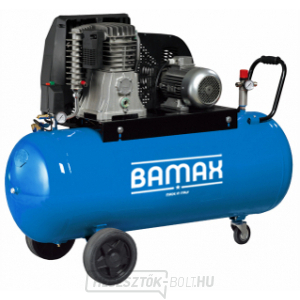 Dugattyús kompresszor BAMAX BX59G/200CT5,5 INGYENES szervizkészlet (1L olaj és légszűrő)