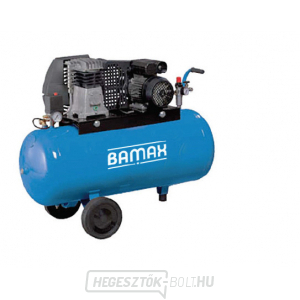 Dugattyús kompresszor BAMAX BX29G/100CT3 INGYENES szervizkészlet (1L olaj és légszűrő)