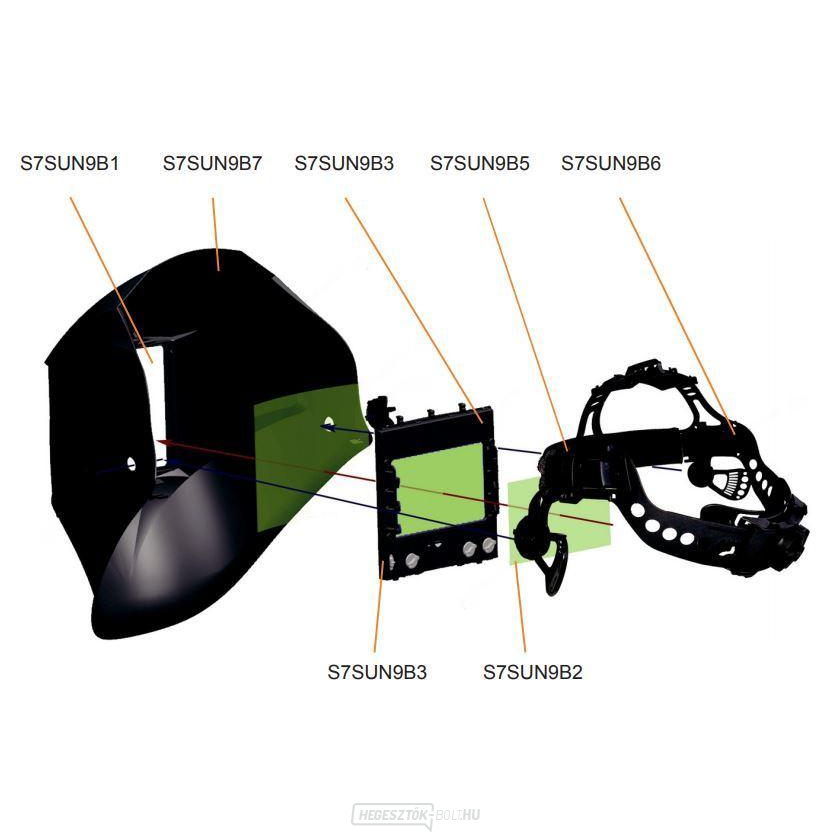 Védőfólia belső S9B, SUN2000