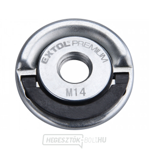 Gyorskioldó anya sarokcsiszolókhoz, M14, 1000W-ig Gyorskioldó anya sarokcsiszolókhoz, M14, 1000W-ig gallery main image