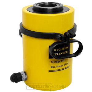 Hidraulikus emelőhenger üreges dugattyúval HHYG-6050K Hidraulikus emelőhenger üreges dugattyúval HHYG-6050K gallery main image