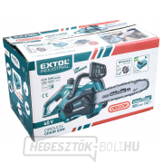 Akkus láncfűrész, BRUSHLESS, 40V Li-ion, 30cm, akkumulátor és töltő nélkül Előnézet 