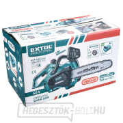 Akkus láncfűrész, BRUSHLESS, 40V Li-ion, 30cm, akkumulátor és töltő nélkül Előnézet 