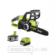 Ryobi RCS18X3050F akkumulátoros 18 V-os láncfűrész akkumulátor 5 Ah töltő ONE  gallery main image