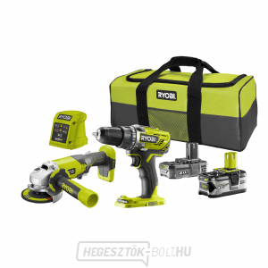 RYOBI R18DDAG-242S - 18 V-os szett  gallery main image