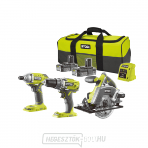 Ryobi R18DDIDCSP-220S - 18 V-os szett  Ryobi R18DDIDCSP-220S - 18 V-os szett  gallery main image