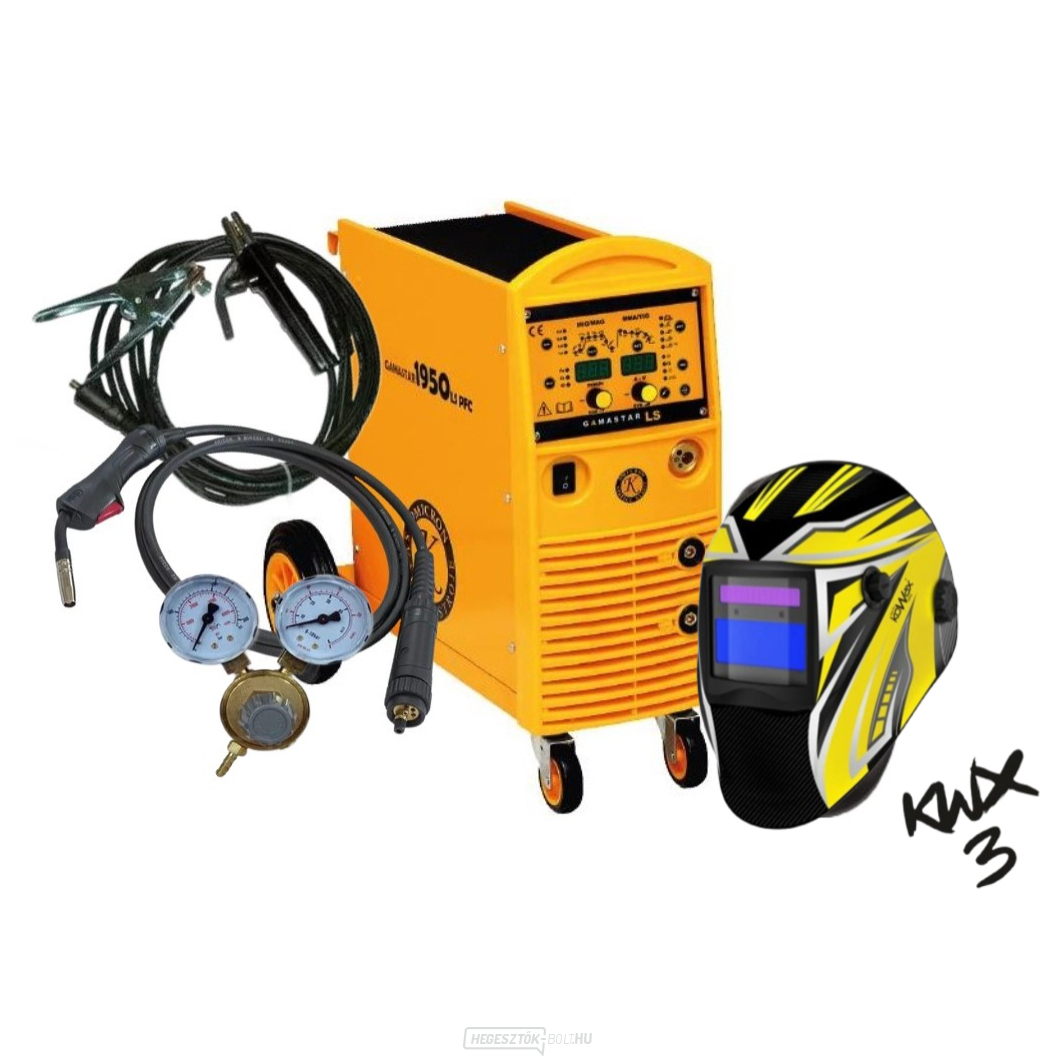 Omicron GAMASTAR 1950LS PFC SYNERGY + zseblámpa + kábelek + szelep + burkolat