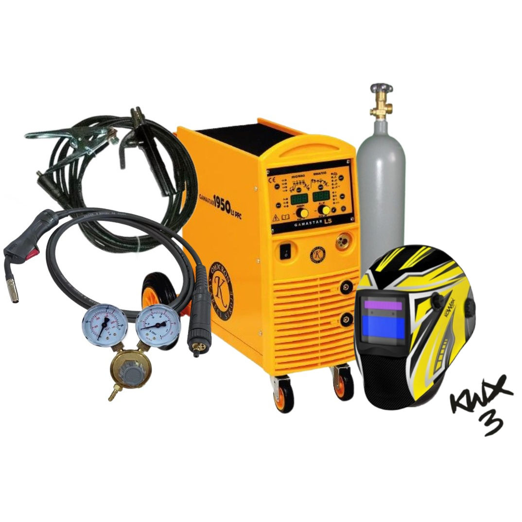 Omicron GAMASTAR 1950LS PFC SYNERGIE + Zseblámpa + Kábelek + Szelep + Bura + Teljes CO2 Palack
