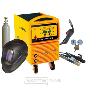 Gamastar 2550LS SYNERGY 4 tárcsa + égő 4 m + 25/3 m kábelek + szelep + motorháztető + CO2 palack gallery main image