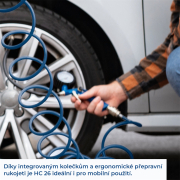 Scheppach HC 26 olajkompresszor 8 bar, 24 literes légládával Előnézet 