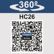 Scheppach HC 26 olajkompresszor 8 bar, 24 literes légládával náhled