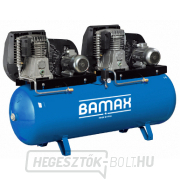 Helyhez kötött kompresszor Bamax Tandem BX70G/900T10 gallery main image