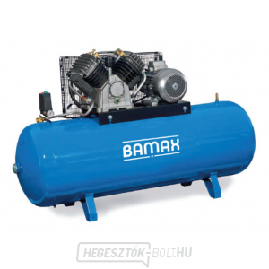 Helyhez kötött dugattyús kompresszor BAMAX BX70G/500FT10 INGYENES szervizkészlet (1L olaj és légszűrő)