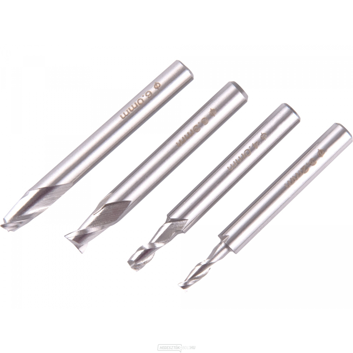 Szárvágók, 4 darabos készlet, ∅3,2-4-6-6-6,3mm