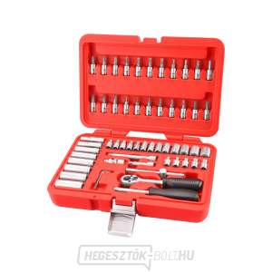 57 db-os dugókulcsok, CrV, 1/4 57 db-os dugókulcsok, CrV, 1/4