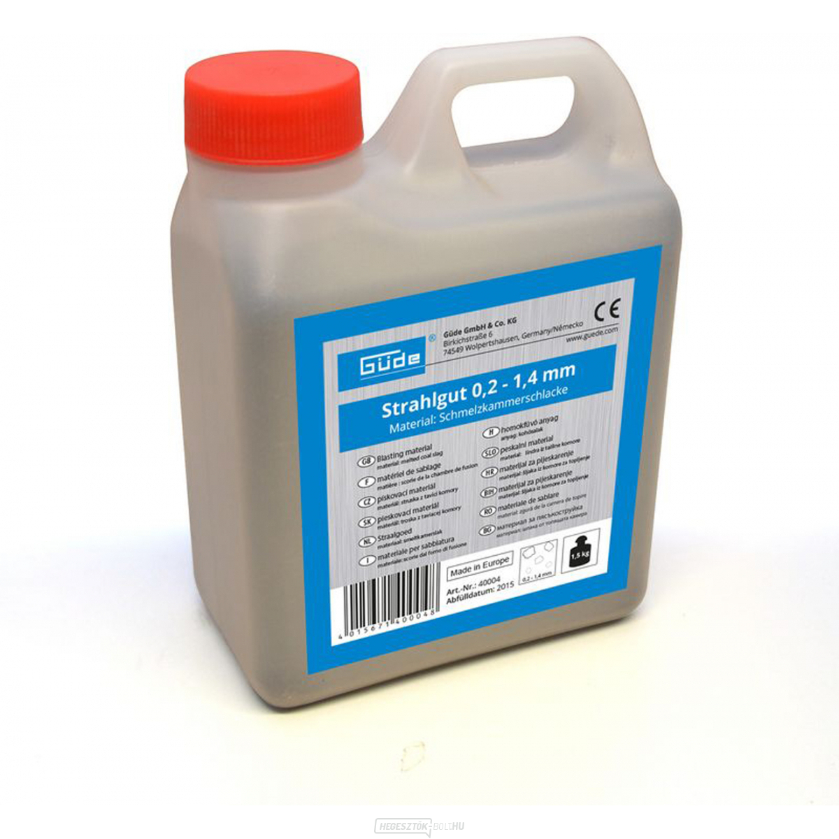 Fúvóanyag 1,5 kg 0,2 - 1,4 mm Fúvóanyag 1,5 kg 0,2 - 1,4 mm gallery main image