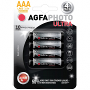 AgfaPhoto Ultra lúgos elemek LR03/AAA, 4db gallery main image