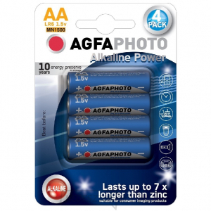 AgfaPhoto Power alkáli elemek LR06/AA, buborékcsomagolás 4db