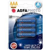 AgfaPhoto Power lúgos elemek LR03/AAA, buborékcsomagolás 4db AgfaPhoto Power lúgos elemek LR03/AAA, buborékcsomagolás 4db gallery main image