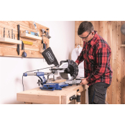 Scheppach HM 254 gérvágófűrész bevonattal és lézerrel Előnézet 