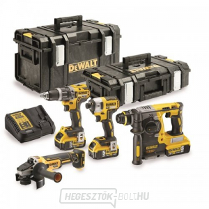 DCK422P3 DeWALT 18 V-os akkumulátoros szerszámkészlet