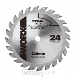 WA5046 - Fűrészlap 120x9,5 a WU427, Worxsaw XL fűrészgépekhez