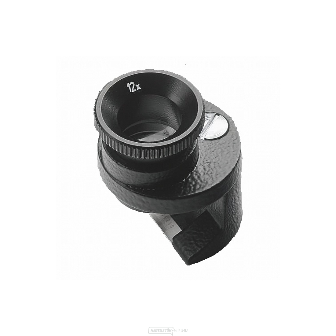 Brinell nagyító két lencsével 16 mm 12x, 10 mm-es skála