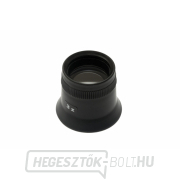Brinell nagyító két lencsével 16 mm 15x, 15 mm-es skálával Brinell nagyító két lencsével 16 mm 15x, 15 mm-es skálával gallery main image