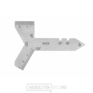 Sablon az 55°-os és 60°-os KINEX fúró csiszolásához Sablon az 55°-os és 60°-os KINEX fúró csiszolásához