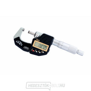 Digitális tolómérő mikrométer KINEX ABSOLUTE ZERO, 0-25 mm, 0,001mm, DIN 863, IP 65 Digitális tolómérő mikrométer KINEX ABSOLUTE ZERO, 0-25 mm, 0,001mm, DIN 863, IP 65