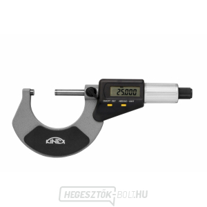 Digitális tolómérő mikrométer KINEX 0-25 mm, 0,001 mm, DIN 863, IP 65 Digitális tolómérő mikrométer KINEX 0-25 mm, 0,001 mm, DIN 863, IP 65