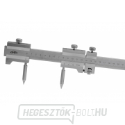 Lapos tégely mm-es osztással és finombeállítással KINEX 500/0,1mm, DIN 862 Lapos tégely mm-es osztással és finombeállítással KINEX 500/0,1mm, DIN 862 gallery main image