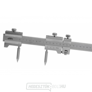 Lapos tégely mm-es osztással és finombeállítással KINEX 1000/0,1mm, DIN 862 gallery main image