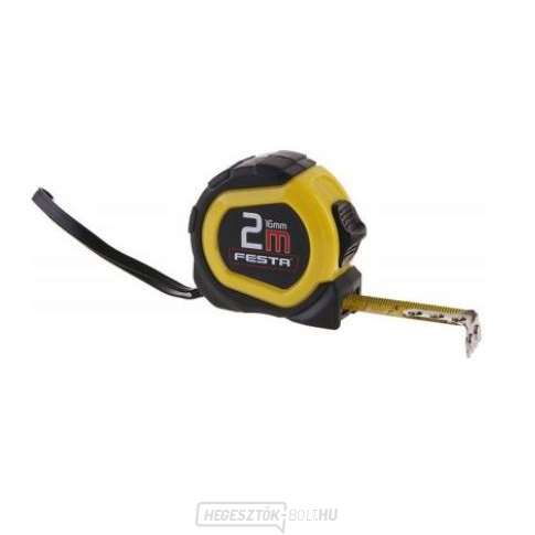 Mérőszalag FESTA 2m - gumírozott mágnessel, osztály pontosság 2