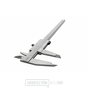 Féknyereg mélységmérővel KINEX 150 mm, 0,02 mm, rögzítőcsavar, párhuzamos vezető, monoblokk, CSÚCS MINŐSÉG, DIN 862 Féknyereg mélységmérővel KINEX 150 mm, 0,02 mm, rögzítőcsavar, párhuzamos vezető, monoblokk, CSÚCS MINŐSÉG, DIN 862