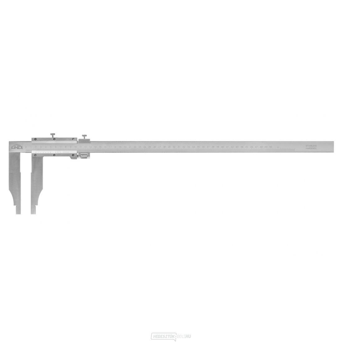 Féknyereg finombeállítással KINEX 600 mm, 200 mm, 0,02 mm, ČSN 25 1231