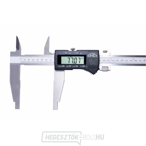 KINEX 500/125 mm digitális csúszó mérleg felső késekkel, DIN 862