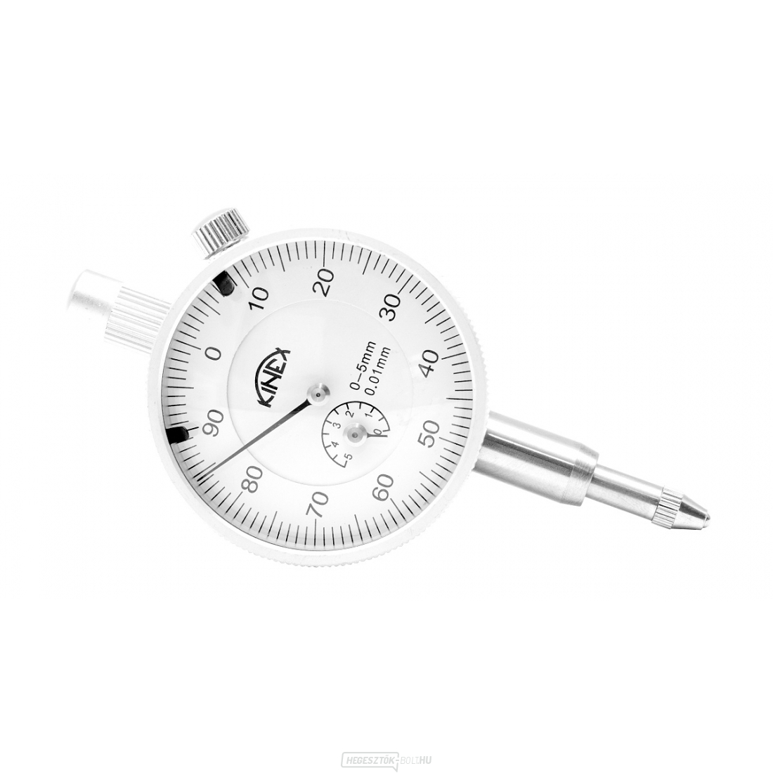 Mérőóra KINEX 0-5 mm/40 mm/0,01 mm, ČSN EN ISO 463, ČSN 25 1811, ČSN 25 1816