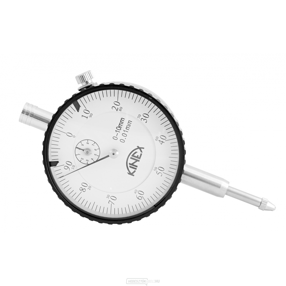 Mérőóra KINEX 0-10 mm/60 mm/0,01 mm, ČSN EN ISO 463, ČSN 25 1811, ČSN 25 1816
