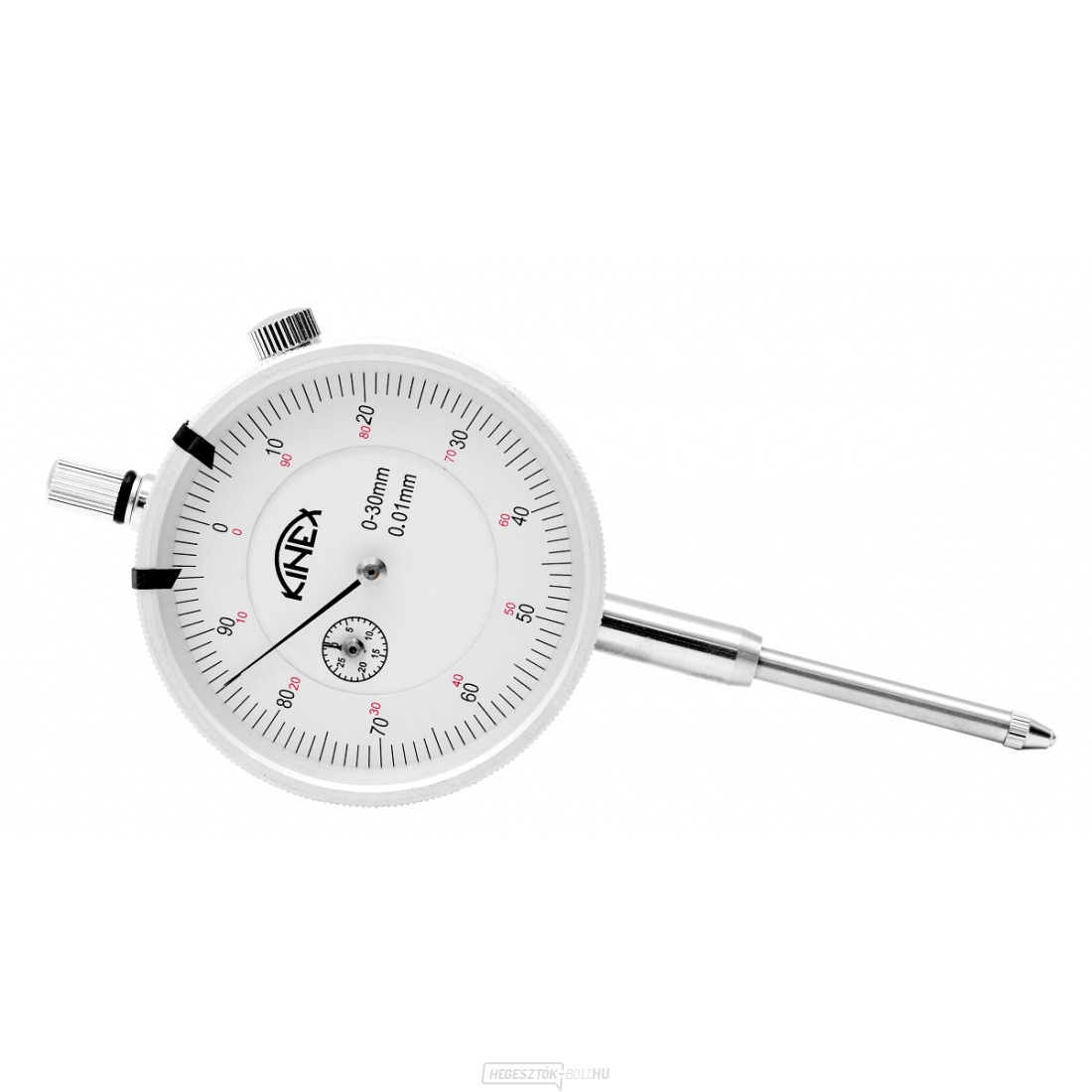 Számmérő KINEX 0-30 mm/60 mm/0,01 mm, ČSN EN ISO 463, ČSN 25 1811, ČSN 25 1816