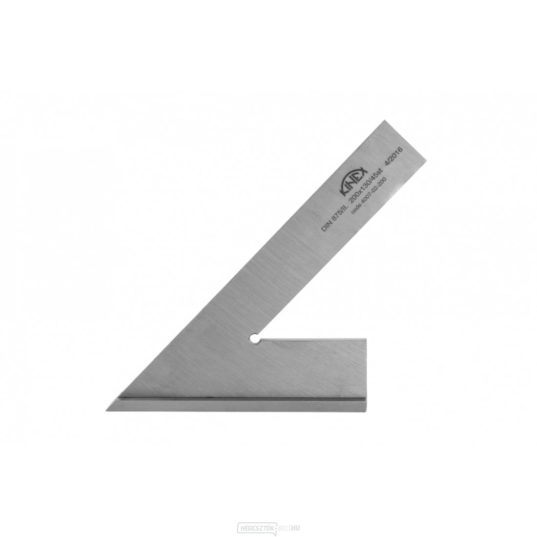 Szög 45° KINEX, 25x5 mm/300x175 mm