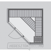 Finn szauna KARIBU FLORA 2 (52953) náhled