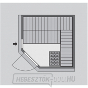 Finn szauna KARIBU JARIN (71360) náhled