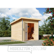 Finn szauna KARIBU TORGE (86196) előtérrel gallery main image