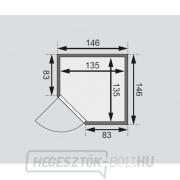 Finn szauna KARIBU FRANKA (59950) náhled
