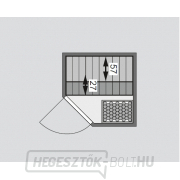 Finn szauna KARIBU FRANKA (59950) náhled