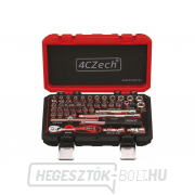 1/4 42 darabos szerszámkészlet 4-14 mm-es racsni 72 fogú (4CZ-146-42) gallery main image